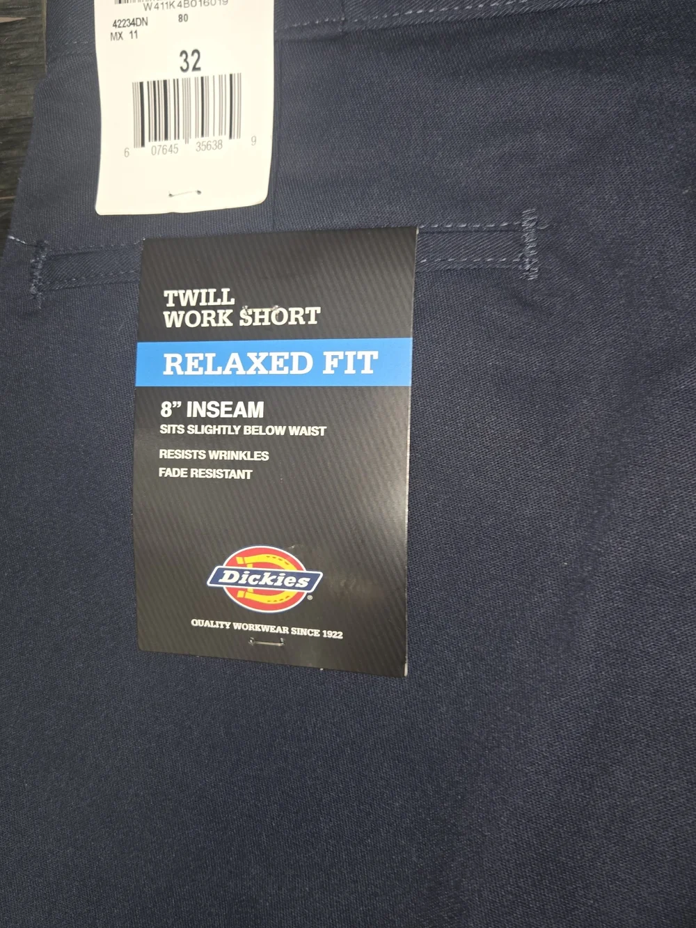 Dickies Mens Flat Front Twill Relaxed Fit 8
